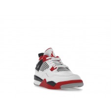 Детские Jordan 4 Retro Fire Red (2020) (PS)