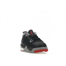 Малышам Jordan 4 Retro Bred Reimagined (TD)