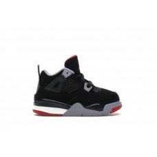 Кроссовки для малыша Jordan 4 Retro Bred (2019) (TD)