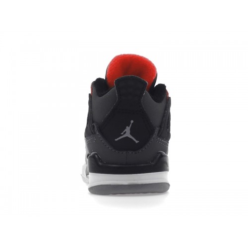 Кроссы Jordan 4 Retro Infrared (TD) - детская сетка размеров