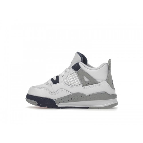 Кроссы Jordan 4 Retro Midnight Navy (TD) - детская сетка размеров