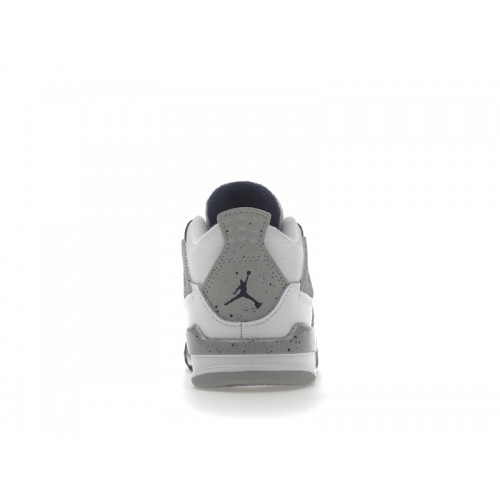 Кроссы Jordan 4 Retro Midnight Navy (TD) - детская сетка размеров