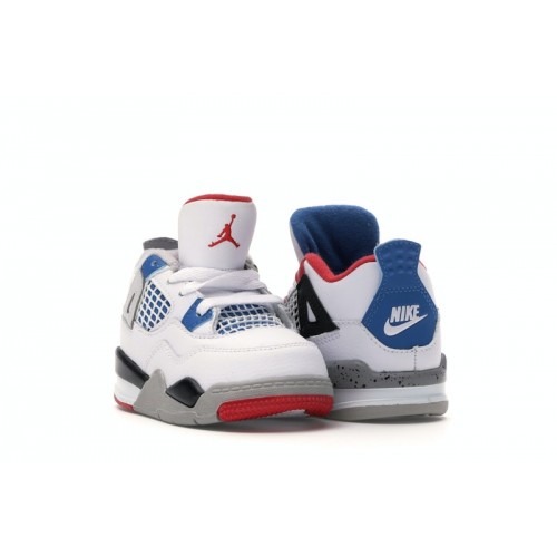 Кроссы Jordan 4 Retro What The (TD) - детская сетка размеров