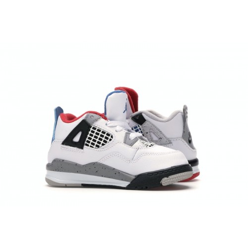 Кроссы Jordan 4 Retro What The (TD) - детская сетка размеров