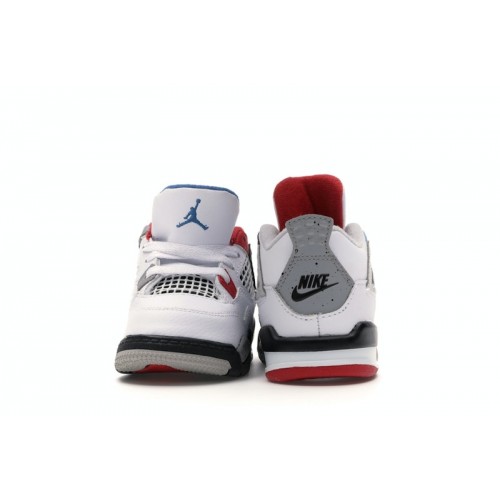 Кроссы Jordan 4 Retro What The (TD) - детская сетка размеров