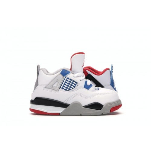 Кроссы Jordan 4 Retro What The (TD) - детская сетка размеров