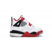Кроссовки для малыша Jordan 4 Retro Fire Red (2020) (TD)