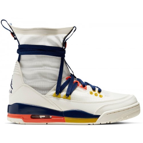 Wmns Air Jordan 3 RTR EXP Lite Sail Blue Void - женская сетка размеров