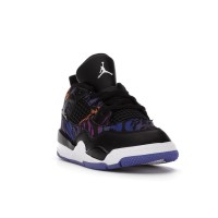 Малышам Jordan 4 Retro Black Rush Violet (TD)