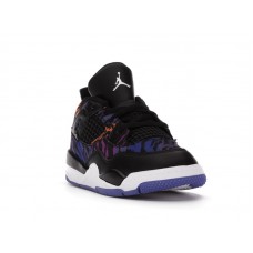 Малышам Jordan 4 Retro Black Rush Violet (TD)