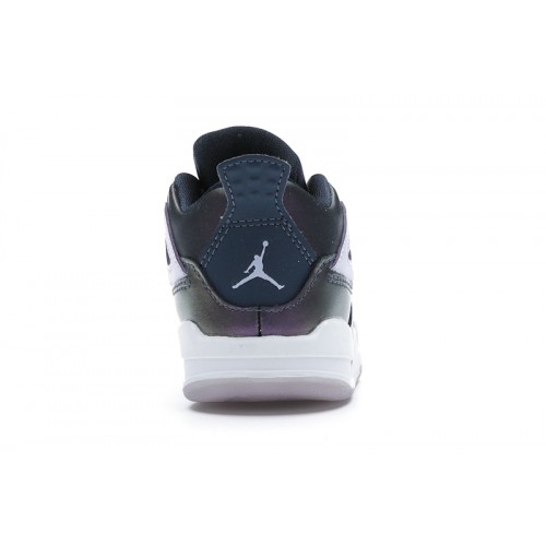 Кроссы Jordan 4 Retro Monsoon Blue (TD) - детская сетка размеров