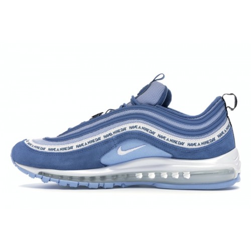 Кроссы Nike Air Max 97 Have a Nike Day Indigo Storm - мужская сетка размеров