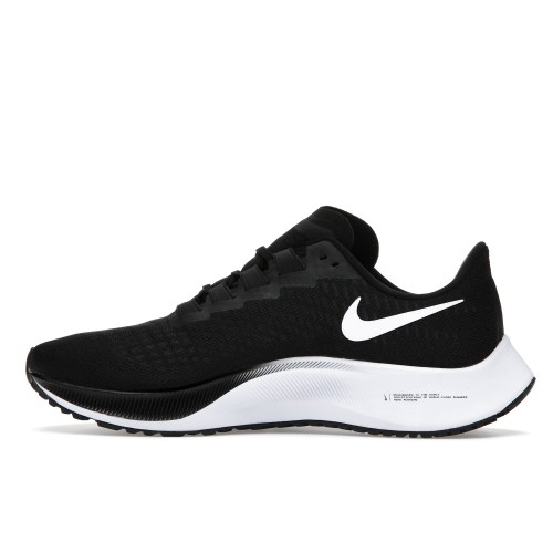 Кроссы Nike Air Zoom Pegasus 37 Black White - мужская сетка размеров