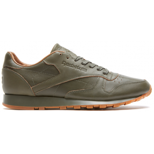Кроссы Reebok Classic Leather Kendrick Lamar Olive - мужская сетка размеров