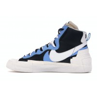 Кроссовки Nike Blazer Mid sacai White Black Legend Blue