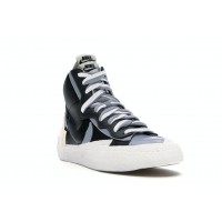 Кроссовки Nike Blazer Mid sacai Black Grey