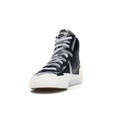 Кроссовки Nike Blazer Mid sacai Black Grey