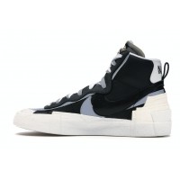 Кроссовки Nike Blazer Mid sacai Black Grey