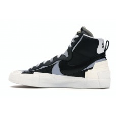Кроссовки Nike Blazer Mid sacai Black Grey