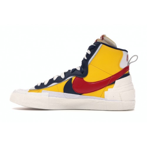 Кроссы Nike Blazer Mid sacai Snow Beach - мужская сетка размеров