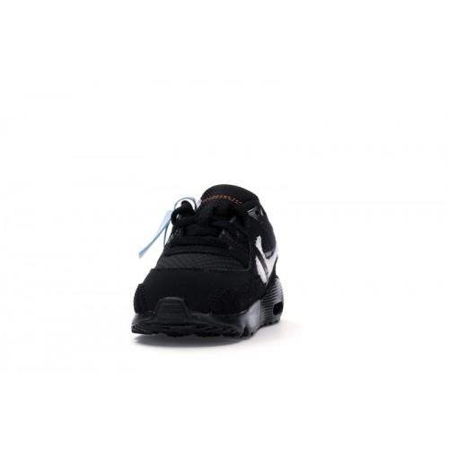 Nike Air Max 90 Off-White Black (TD) - детская сетка размеров