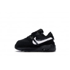 Малышам Nike Air Max 90 Off-White Black (TD)