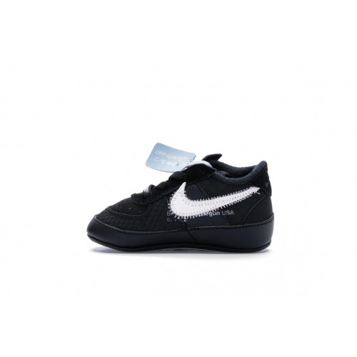 Кроссы Nike Air Force 1 Low Off-White Black White (I) - мужская сетка размеров