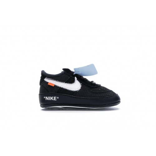 Кроссы Nike Air Force 1 Low Off-White Black White (I) - мужская сетка размеров