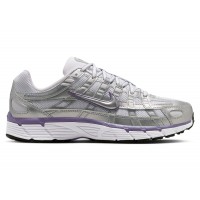 Женские кроссовки Nike P-6000 Metallic Silver World Indigo (W)