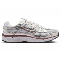 Женские Nike P-6000 White Metallic Silver Tattoo (W)