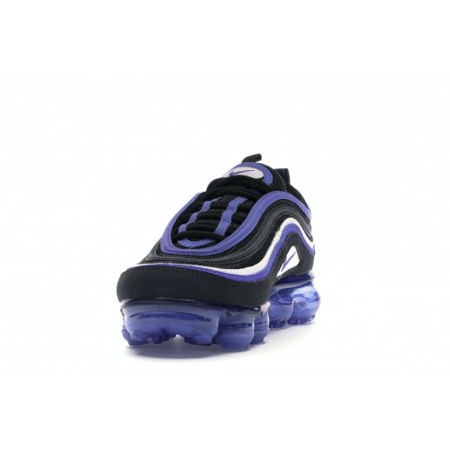 Кроссы Nike Air VaporMax 97 Black Persian Violet (GS) - подростковая сетка размеров