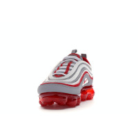 Подростковые кроссовки Nike Air VaporMax 97 Atmosphere Grey University Red (GS)