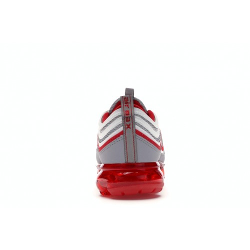 Подростковые кроссовки Nike Air VaporMax 97 Atmosphere Grey University Red (GS) Подростковые кроссовки Nike Air VaporMax 97 Atmosphere Grey University Red (GS)