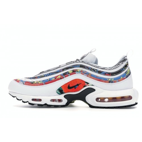 Кроссы Nike Air Max Plus 97 City Pride Miami - мужская сетка размеров