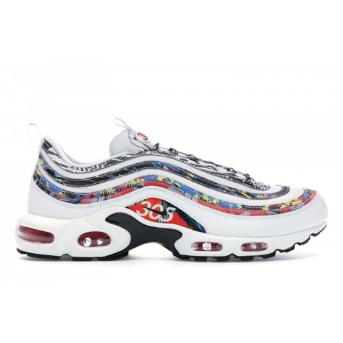 Кроссы Nike Air Max Plus 97 City Pride Miami - мужская сетка размеров