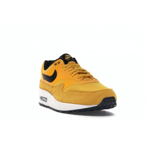 Кроссы Nike Air Max 1 University Gold - мужская сетка размеров