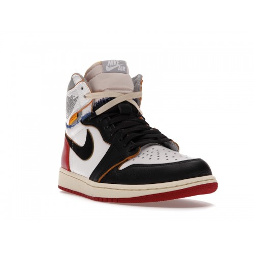Кроссы Jordan 1 Retro High Union Los Angeles Black Toe - мужская сетка размеров