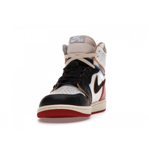 Кроссы Jordan 1 Retro High Union Los Angeles Black Toe - мужская сетка размеров