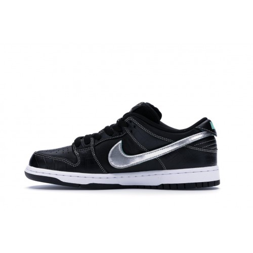 Кроссы Nike SB Dunk Low Diamond Supply Co. Black Diamond - мужская сетка размеров