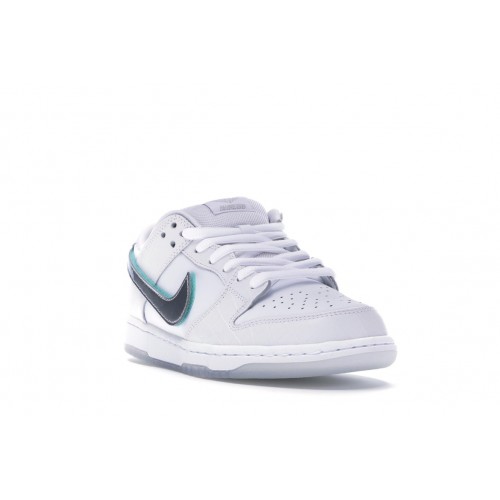 Кроссы Nike SB Dunk Low Diamond Supply Co. White Diamond - мужская сетка размеров