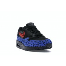 Женские кроссовки Nike Air Max 1 Black Leopard (W)