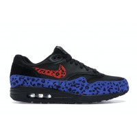 Женские кроссовки Nike Air Max 1 Black Leopard (W)