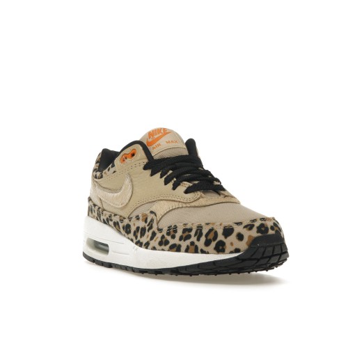 Кроссы Nike Air Max 1 Leopard (W) - женская сетка размеров