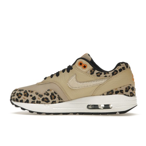 Кроссы Nike Air Max 1 Leopard (W) - женская сетка размеров