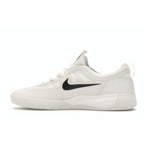 Кроссы Nike SB Nyjah Free 2 Summit White Black - мужская сетка размеров