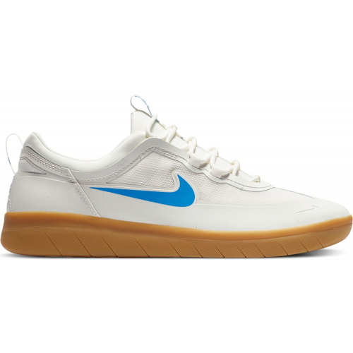 Кроссы Nike SB Nyjah Free 2 White Light Photo Blue Gum - мужская сетка размеров