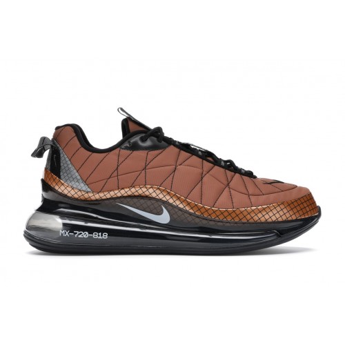 Кроссы Nike Air Max 720-818 Metallic Copper - мужская сетка размеров