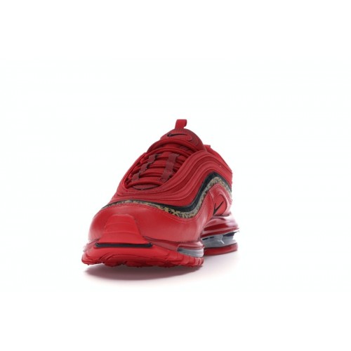 Кроссы Nike Air Max 97 Leopard Pack Red (W) - женская сетка размеров