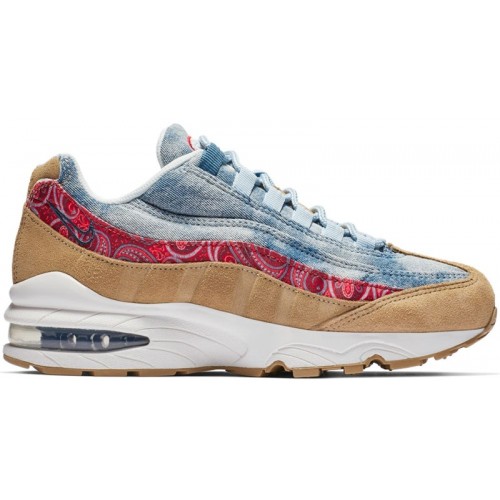 Nike Air Max 95 GS Wild West - подростковая сетка размеров