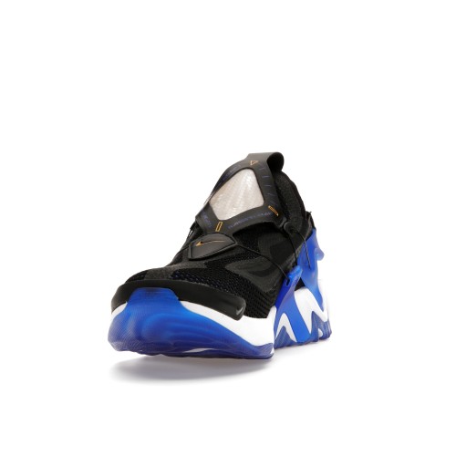 Кроссы Nike Adapt Huarache Black Racer Blue (US Charger) - мужская сетка размеров
